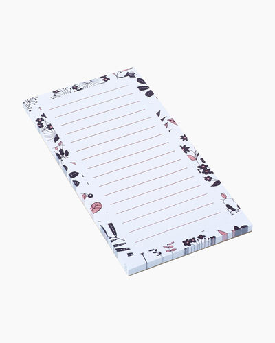 Night and Day Blush Floral Design List Pad