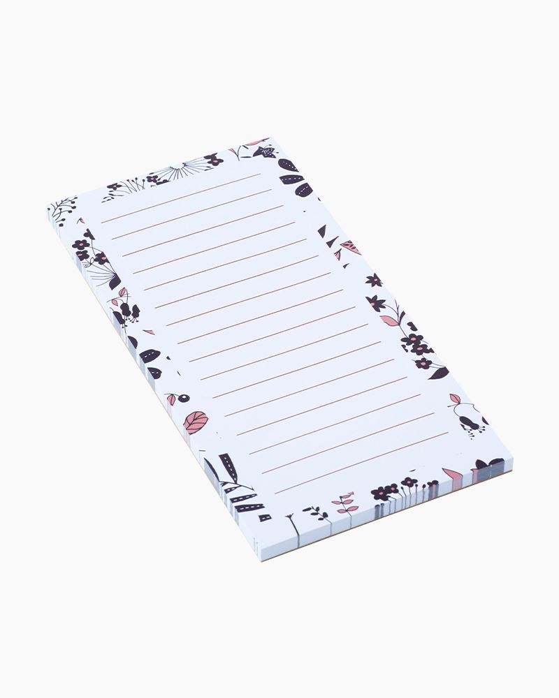 Night and Day Blush Floral Design List Pad