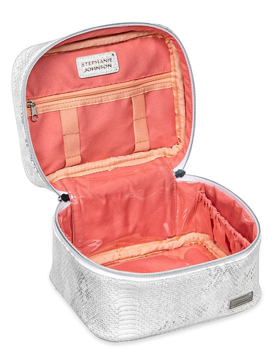 Stephanie Johnson White Cairo Louise Travel Case – Decorative Gifts