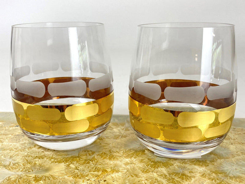 Truro Gold Stemless Wines Set of 2