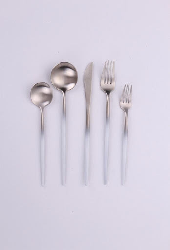 vikko dine-vera brushed or solid 18/10  cutlery-service for 4