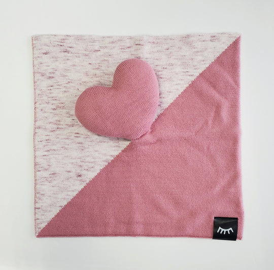 Winx + Blinx  Heart Knit Lovey