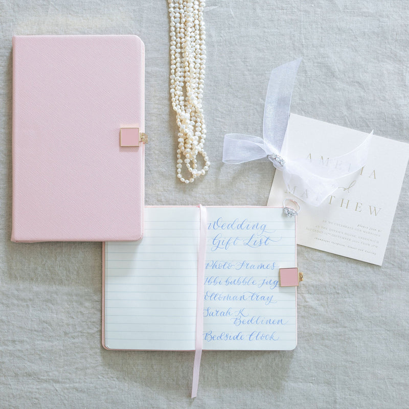 Pink & Gold Notebook
