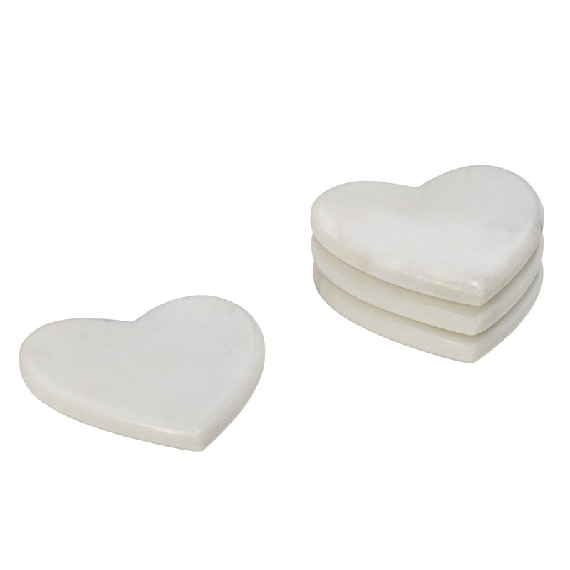 Marble Heart Coaster