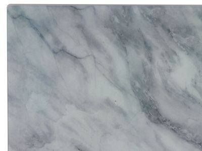 Glass Cutting Board Gray Marble Design