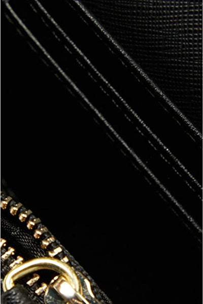 KARL LAGERFELD PARIS Logo Textured Wallet On Chain