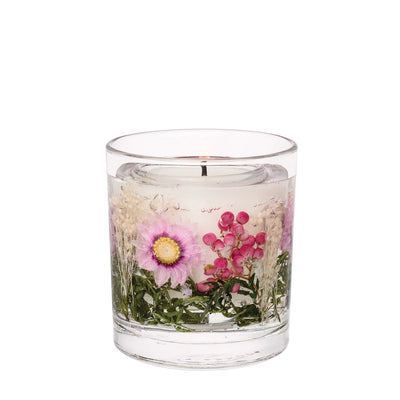 GARDEN BLOSSOM Stoneglow Botanics Natural Wax Tumbler Refillable Scented Jar Candle