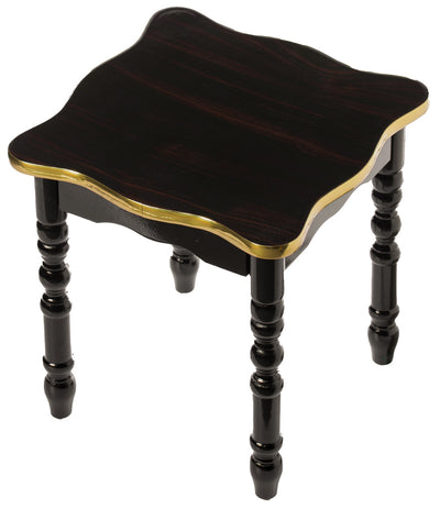 Square Wooden Side Table, Living Room Accent End Table