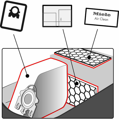 Miele FJM AirClean 3D Efficiency Dustbag