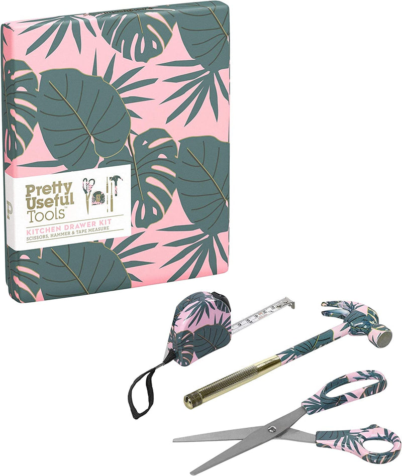 Pretty Useful Tools Super Handy Kitchen Drawer Kit Pink Paradise Perfect Gift🔨✂