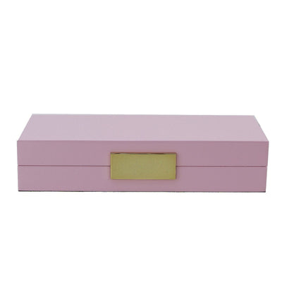 Pink & Gold Lacquer Jewlery Box