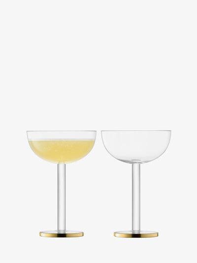 Luca Coupe Glass 7oz Set of 2