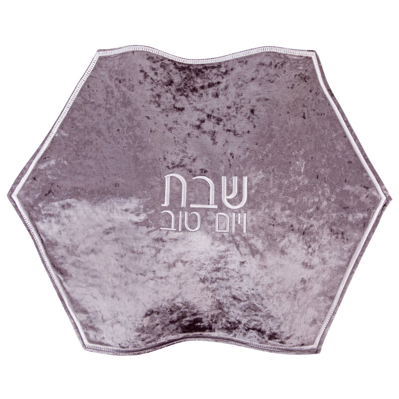 Velvet Hexagon Challah Cover