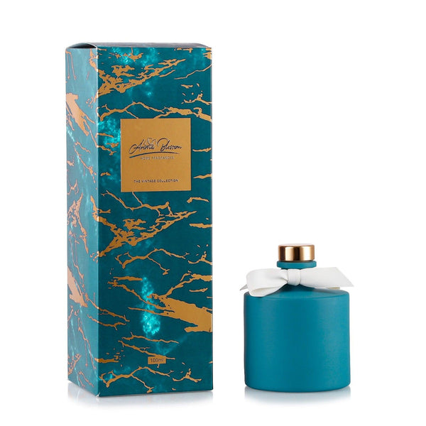 AROMA BLOSSOM VINTAGE COLLECTION REED DIFFUSER TEAL