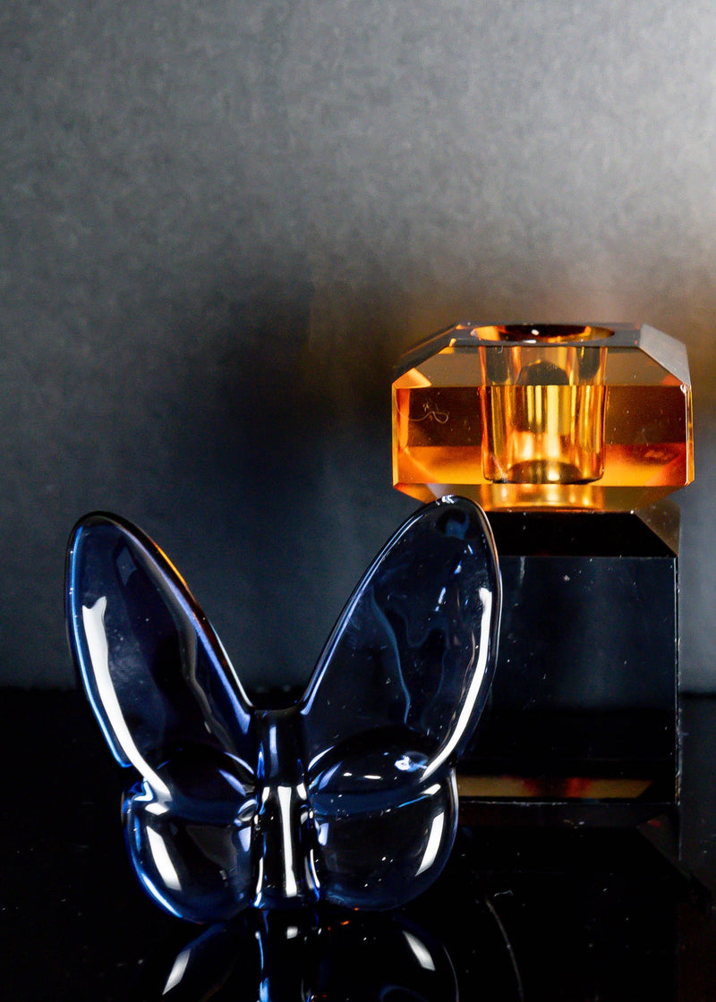 Le Mariposa Exclusive Crystal Butterfly Home Decor in Navy
