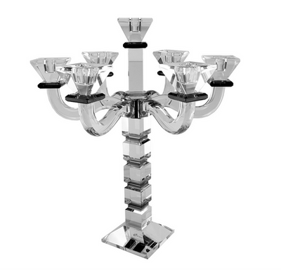 Crystal Candelabra Square Design