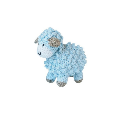 Little Crochet Lamb Baby Toy, Handmade