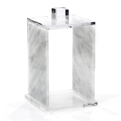 Lucite Marble Canister Cookie Jar