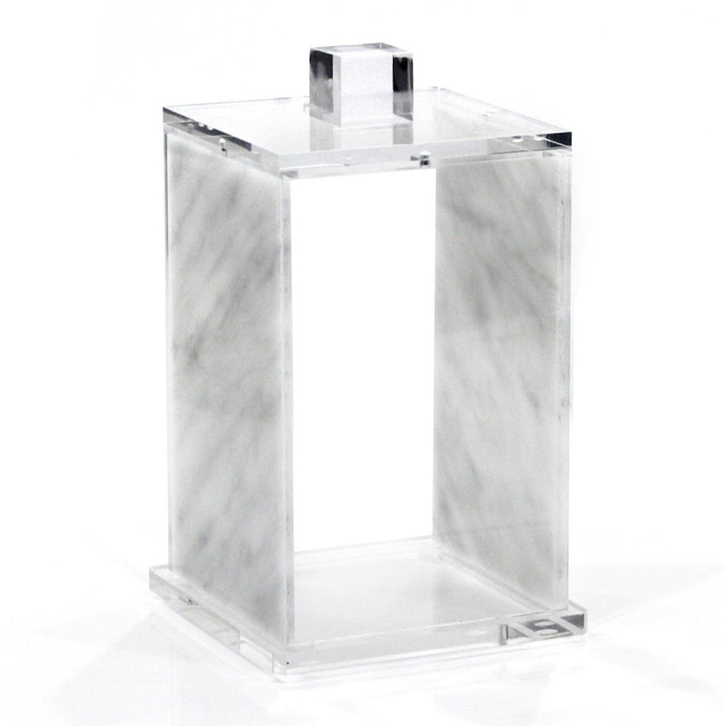 Lucite Marble Canister Cookie Jar