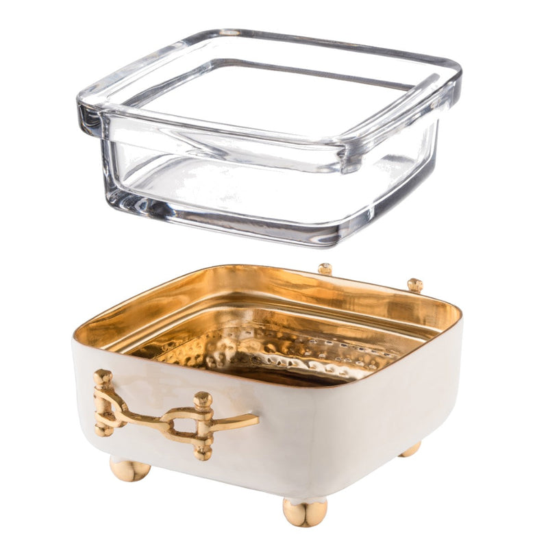 The Decorizer Square with Buckle Handles