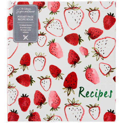 Pocket Page Recipe Book - Strawberry Fields