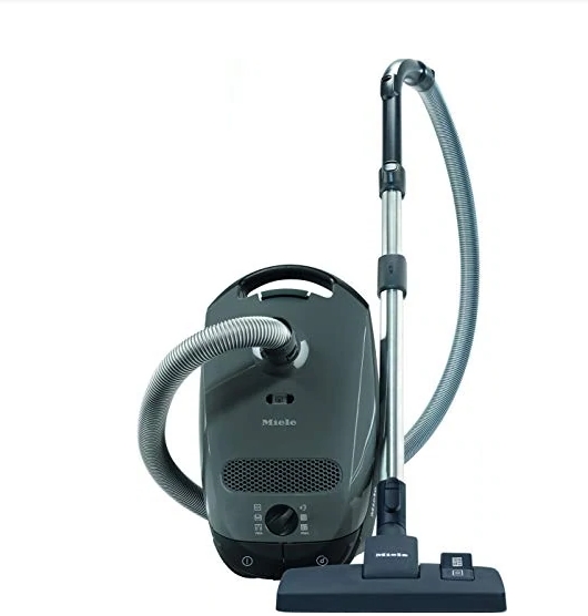 Miele Classic C1Pure Suction Vacuum Cleaner, Powerline - SBAN0 Graphite Grey