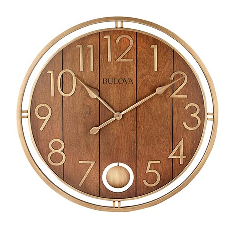 Bulova PANEL TIME Wall Clock