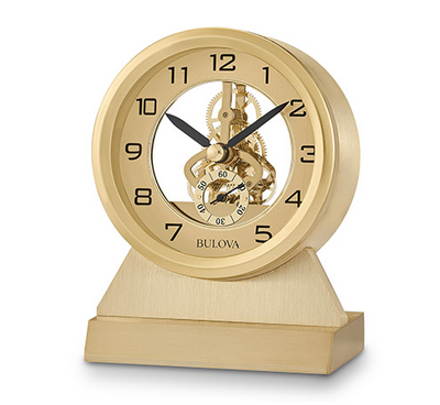 BULOVA GOLDEN EYE DESK CLOCK