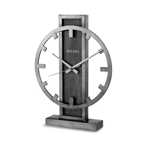 BULOVA SILVER STREAK DESK CLOCK