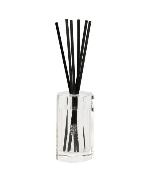 Clear Octagon Shape Reed Diffuser - "Lily Of The Valley" Scent