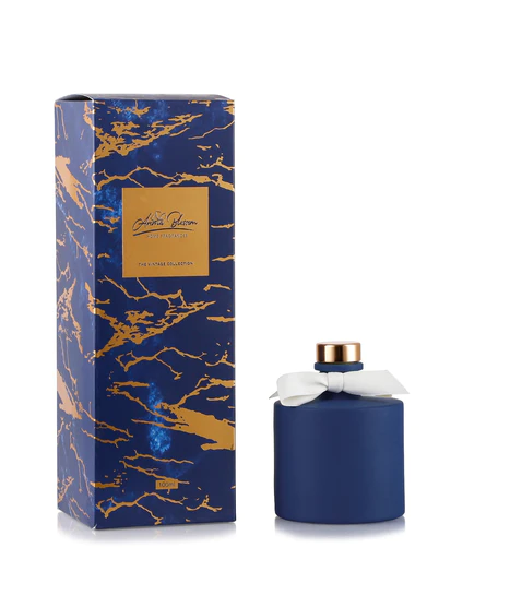 Aroma Blossom Vintage Collection Reed Diffuser Navy