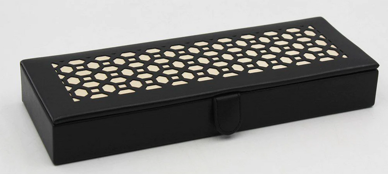 Leather Cutout Jewelry Box