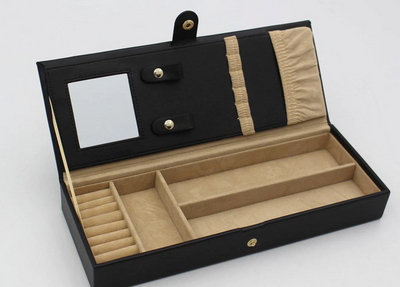 Leather Cutout Jewelry Box