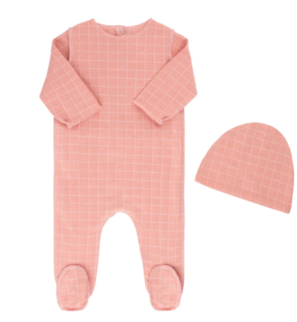 Checkered Footie 3pc Set