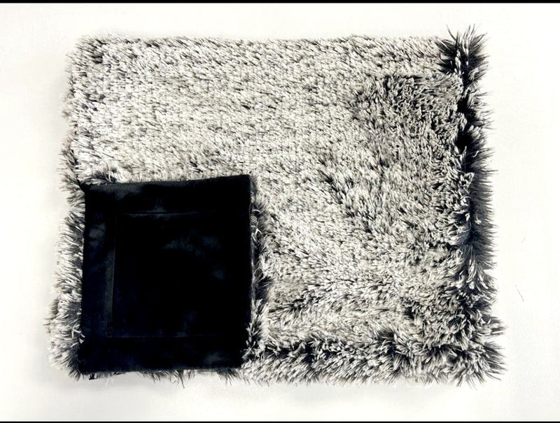 Winx + Blinx  Shaggy Black & White Minky Blanket