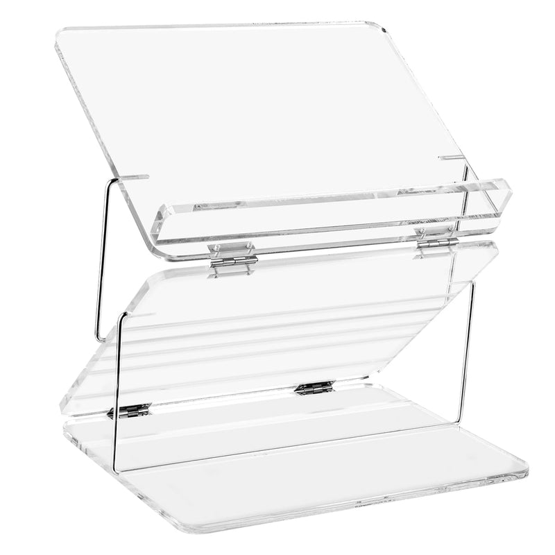 Clear Lucite Foldable Tabletop Shtender