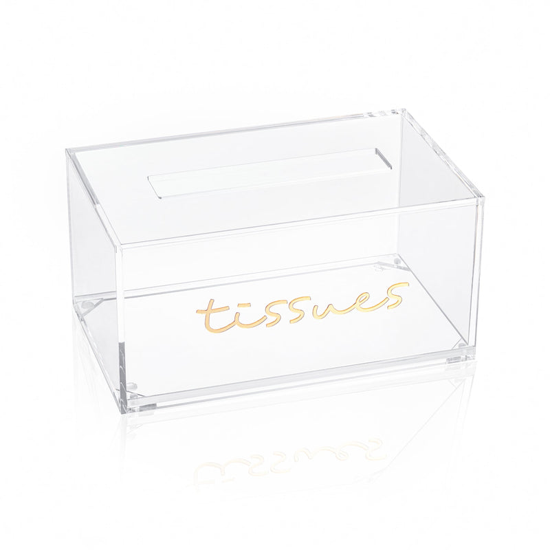 Clear Classic Tissue Box