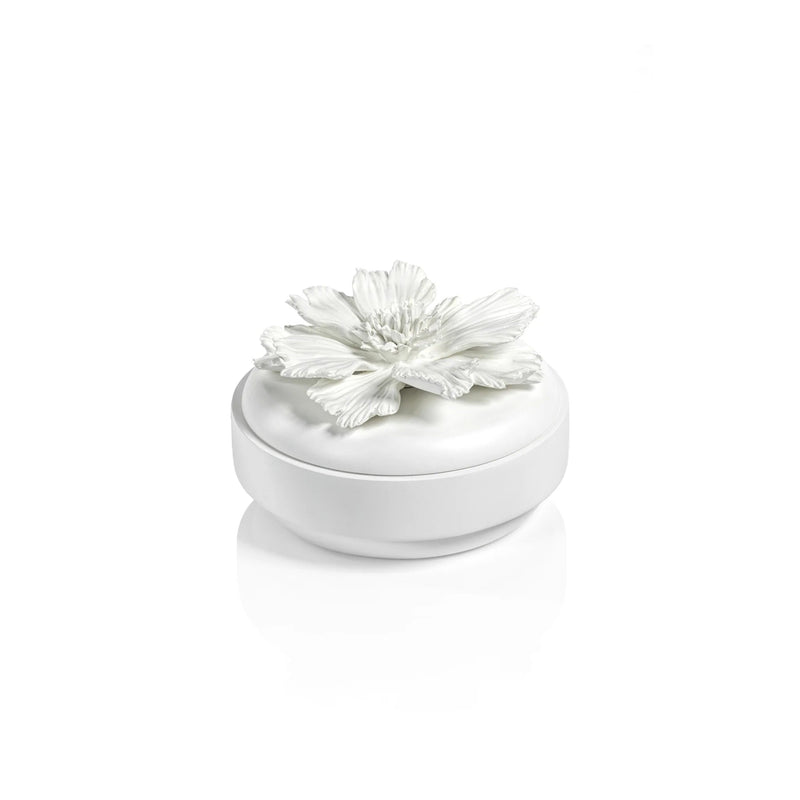 Blanchefleur All White Wood and Porcelain Box - Small