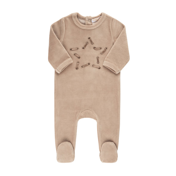 Tricot Bebe Woven Footie