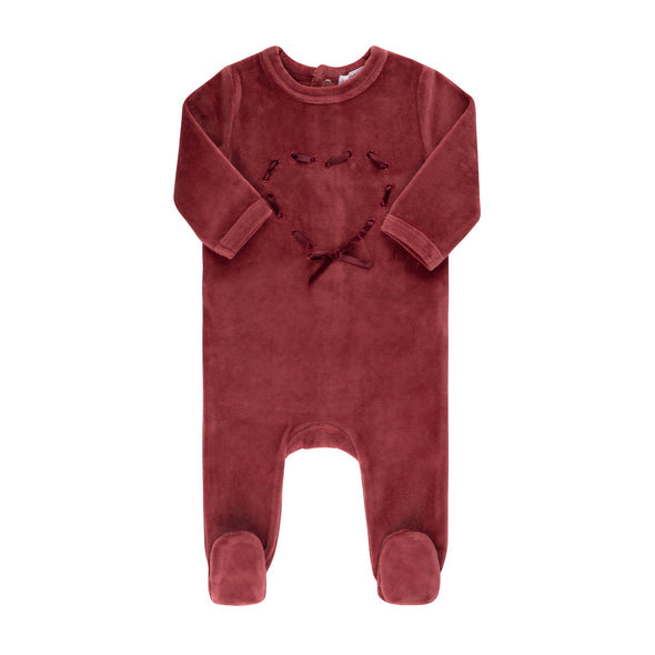 Tricot Bebe Woven Footie