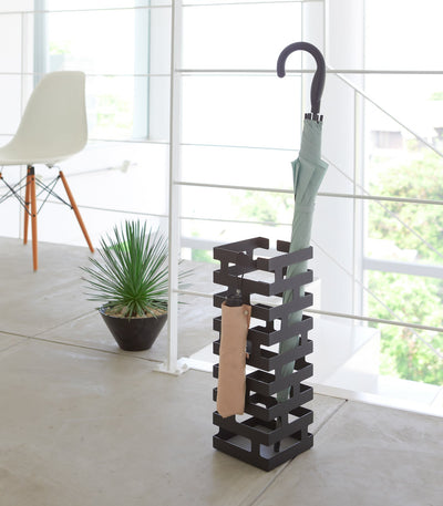 Square Brick Design Steel Umbrella Stand