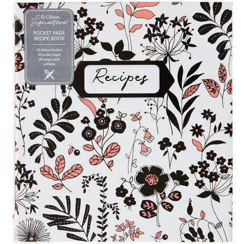 Pocket Page Recipe Book - Night & Day Blush