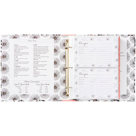 Pocket Page Recipe Book - Night & Day Blush