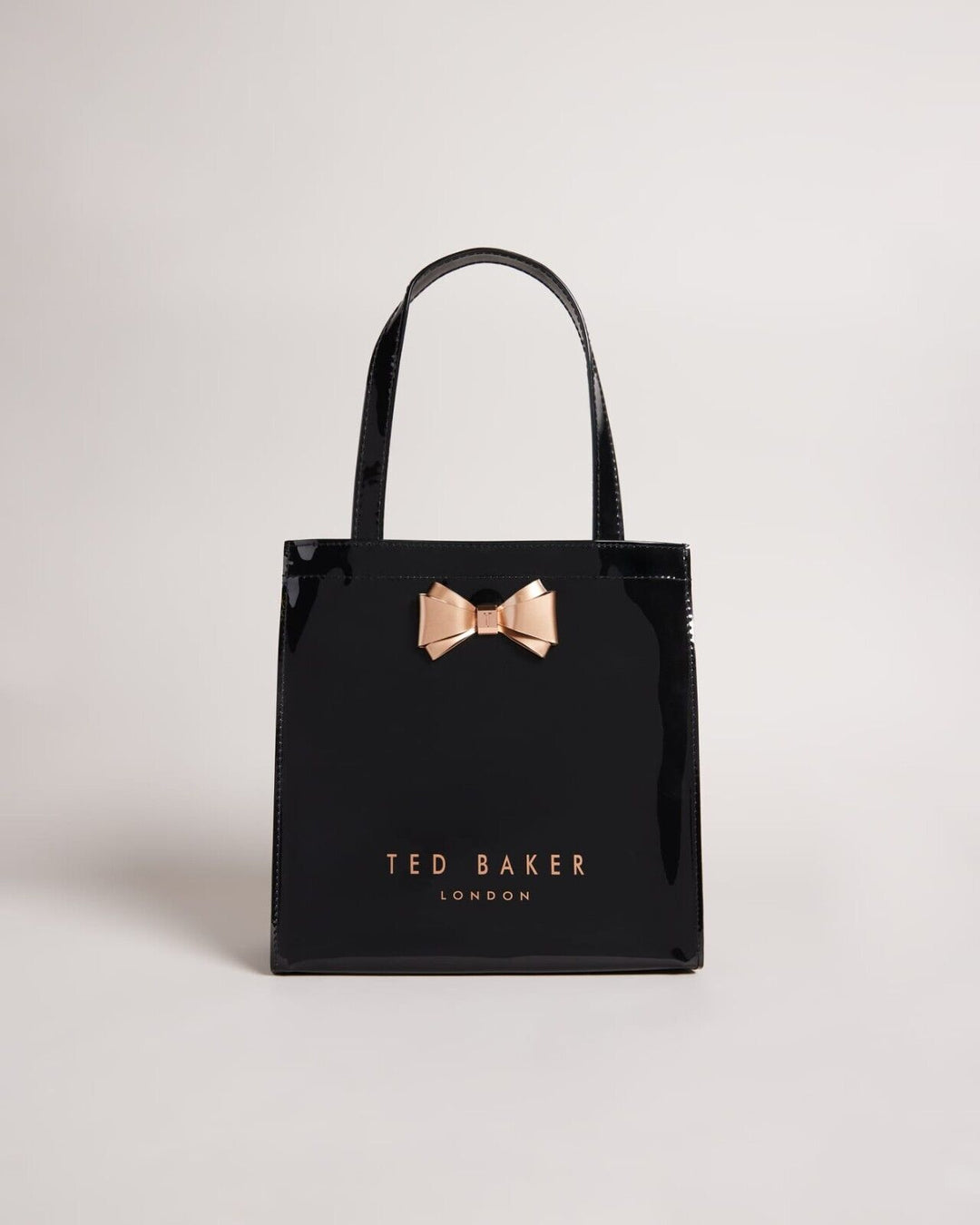TED BAKER Aracon BLACK Plain Bow Small Icon Bag – Decorative Gifts