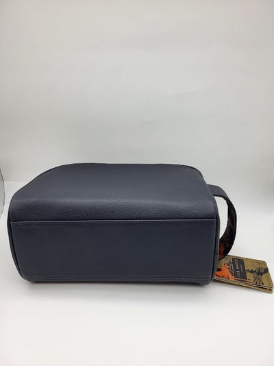 NEW TED BAKER LONDON Men's Navy Wash Bag with accessories