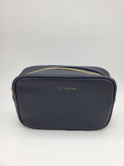 TED BAKER LONDON Men's Navy Travel Washbag with accessories