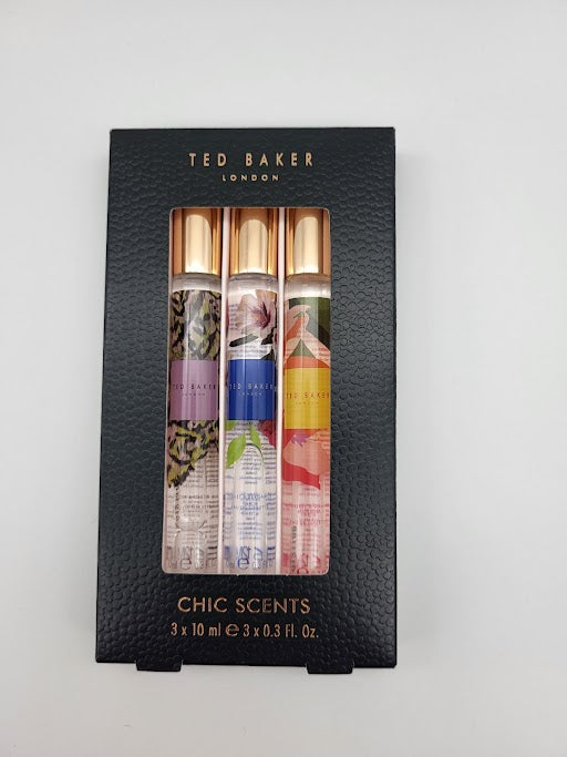 Ted Baker Chic Scents Trio Perfume Roll on